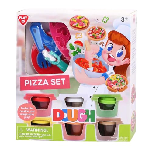 Argile pour pizza Playgo : la solution pour développer la motricité fine en s'amusant
