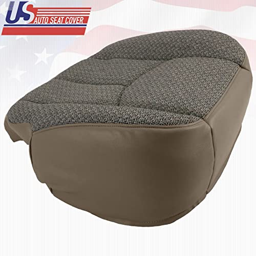 2003-2007 for Chevy Silverado Work Truck Driver Side Bottom Cloth Seat Cover Tan - Image 3