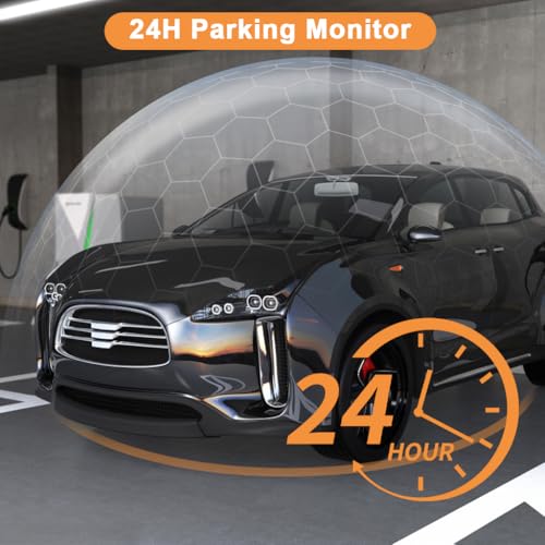 Image of STHIRA Dash Cam Hardwire Kit, Automatic Dash Cam 12V /24V to 5V Step-down Cable Kit with Controller, Adjustable USB C Plug-in Low-voltage Protection Wiring Kit for RV, SUV