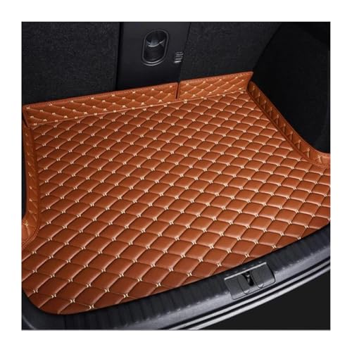 Tapis de coffre de voiture pour Panamera 2017-2022 marron antidérapant