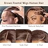 Aolvoblees 26 Inch Chocolate Brown Body Wave 250% ... #2