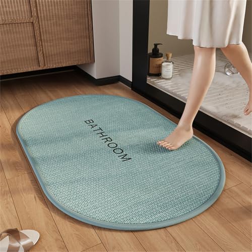 Tapis de bain antidérapant caoutchouc à séchage rapide 60x90 - 2