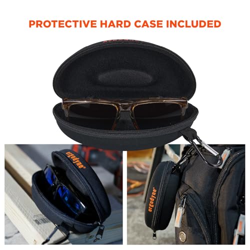 Image of Ergodyne Skullerz SIXTEN Safety Sunglasses with Side Shields, Anti Fog