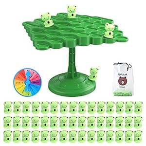 Animal balance game, Toys Children’S Leisure Board Game, Fun Animal Balanced Toy Kids Gift, Frog Scale for Kids, Puzzle Thinking Toys, Creative Puzzle Thinking Toy for Children Adults