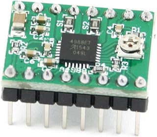 ULTECHNOVO Driver De Motor De Micropasso A4988 Driver De Motor De Passo A4988 Driver De Motor De Passo A4988 Impressora 3D Driver De Motor De Passo De Impressora 3D Motor De Passo A4988