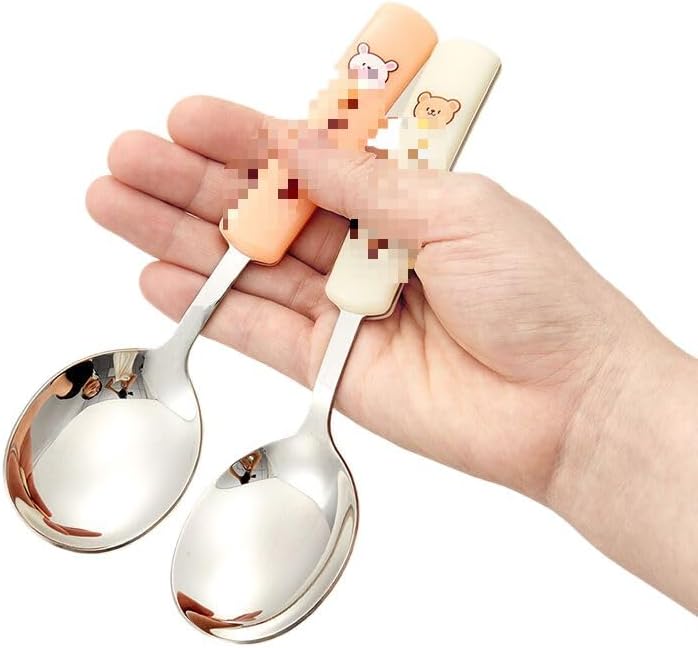 304不锈钢勺子 Stainless Steel Long handled soup spoons，Spoons,Meal spoon 加厚吃饭勺家用汤匙调羹餐勺甜品酸奶勺 Household Cleaning，Kitchen Storage Essentials