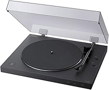 [56% off] Sony PS-LX310BT Belt Drive Turntable: Fully Automatic Wireless Vinyl Record Player with Bluetooth and USB Output Black