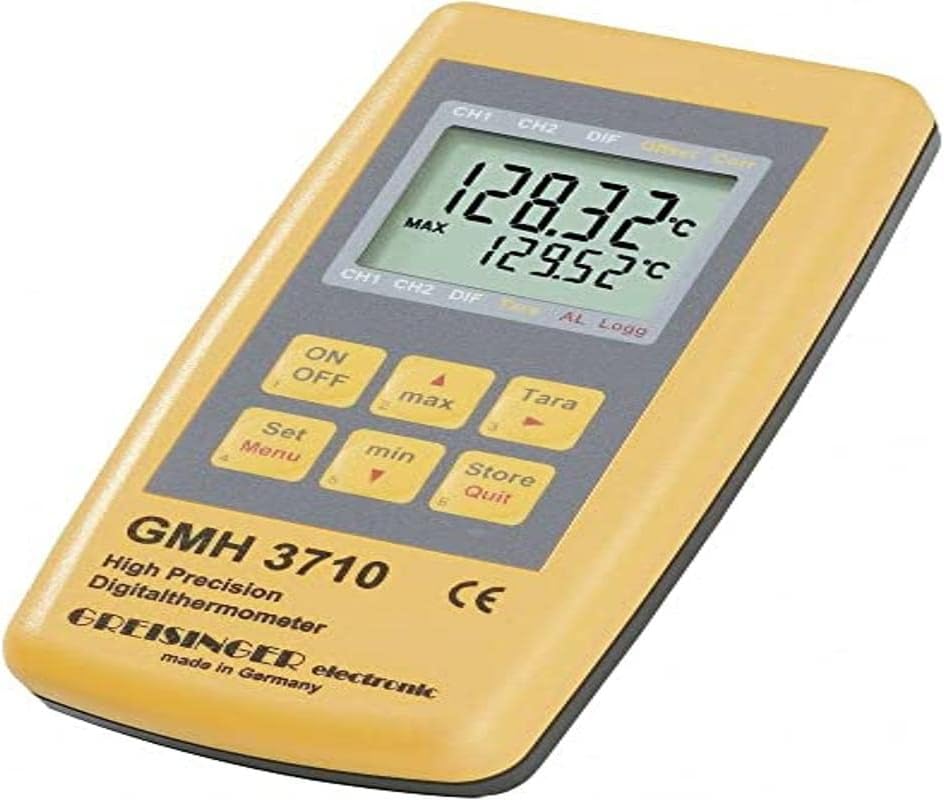 Greisinger GMH 3710 Temperature Measuring Device -199.99 - +850 °C Sensor Type Pt100