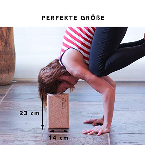 Fittastic - Blocco da Yoga in Sughero Ecologico