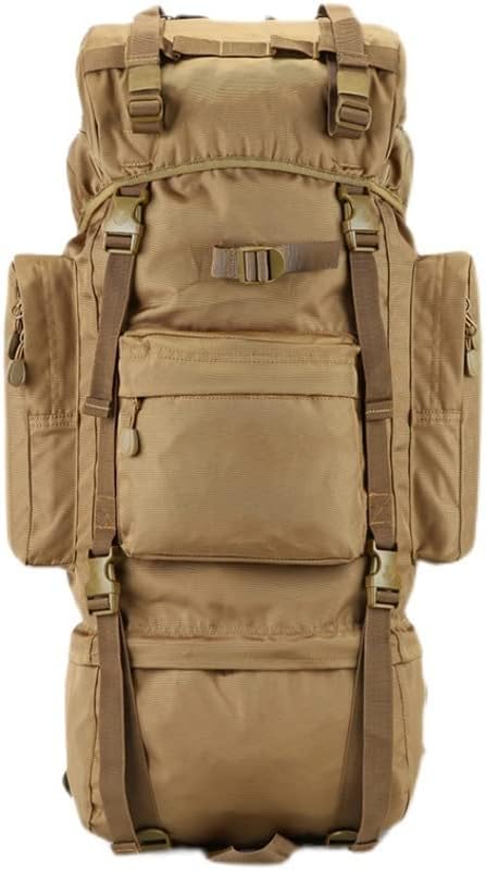 100Lアウトドアキャンプ登山バッグ、男性と女性のバックパック、大容量戦術的な山の旅行のリュックサック