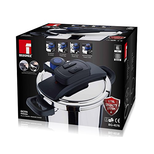 Olla a presión acero inoxidable 6 L miniatura 2