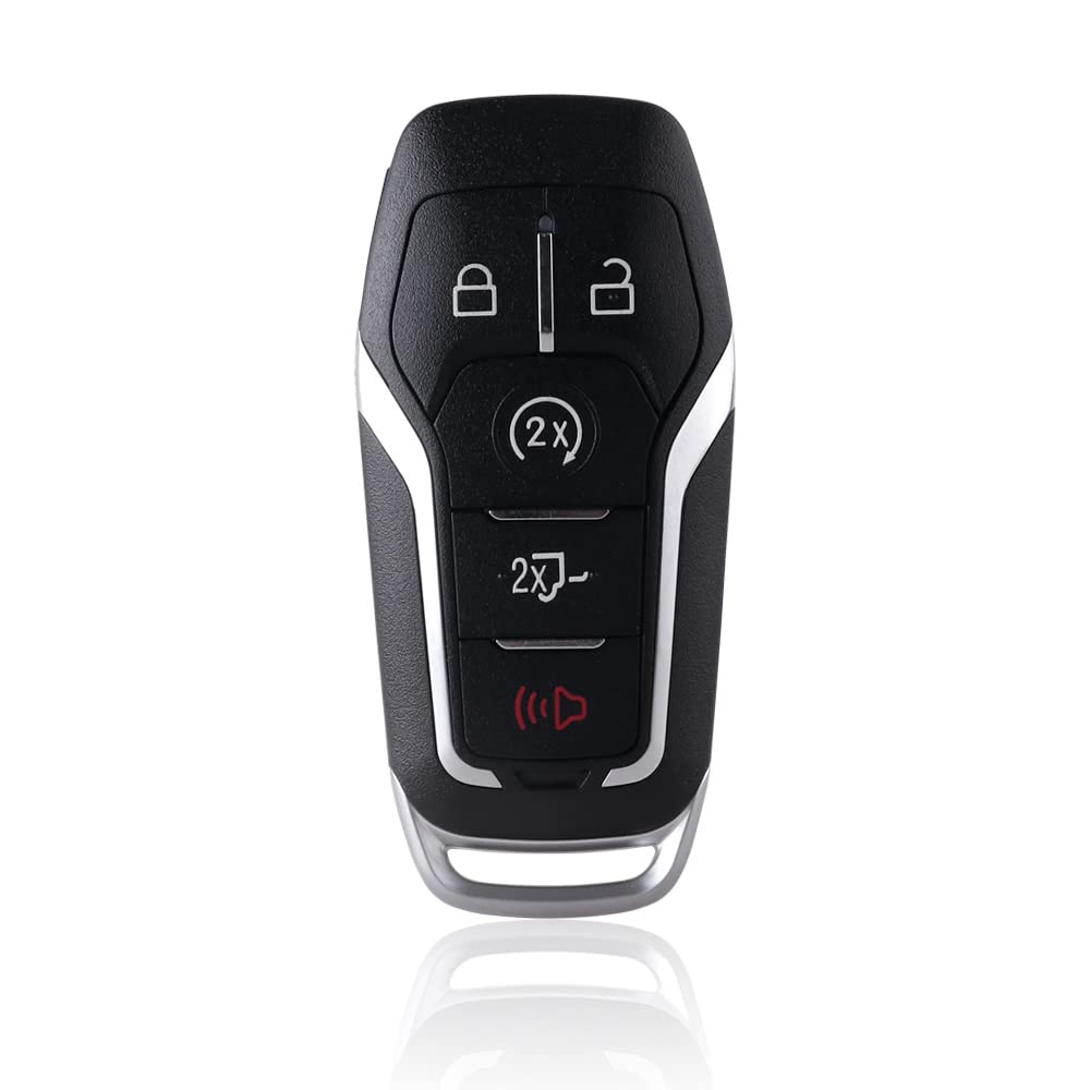 Raryloy Remote Key Fob for Ford F150/F250 2015 2016 2017(FCC ID:M3N-A2C31243300 P/N:164-R8117) 5 Buttons,902MHz