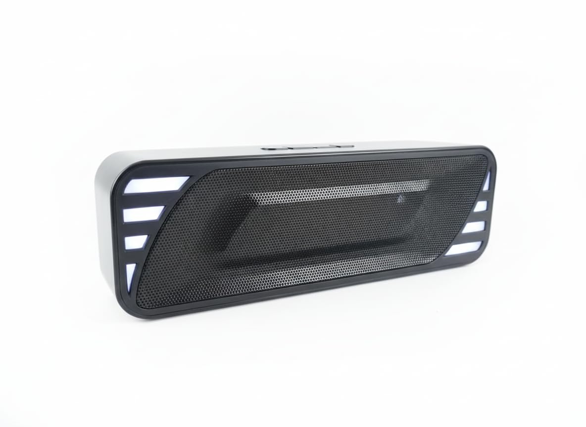 Portable Bluetooth Speaker, Black,...