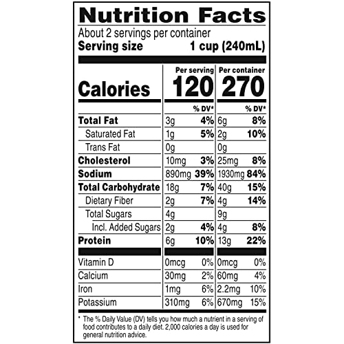 Image of Campbell's Chunky Soup, Steak With Hearty Vegetables Soup, 18.8 Oz Can (Pack of 2)