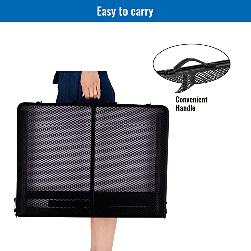 Rula Portable Folding Camping Table, Lightweight Outdoor Tables, Foldable Grill Table For Camp, Picnic, Beach, Bbq, Party (Full Net Top) #TOP6