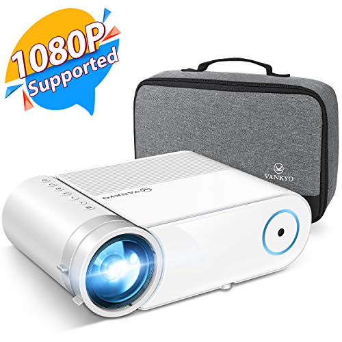 VANKYO Leisure 460 Mini 4200LUX Projector, 1080P and 200" Display Supported, Portable Projector