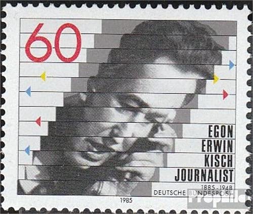 FRD (FR.Germany) 1247 (complete.issue) 1985 Egon erwin Kisch (Stamps for collectors)
