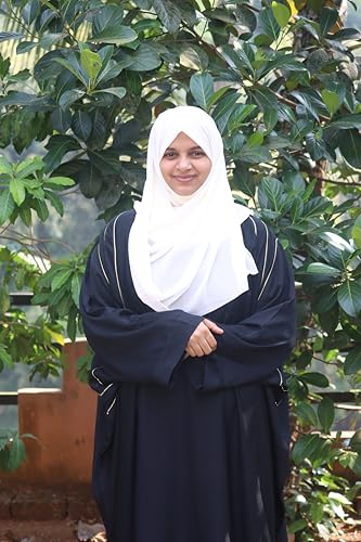 SAWB Women Lightweight Chiffon Hijab (2x0.75 Meter) Breathable Soft Muslim Wear Long Scarf Fashion Sun-proof Shawls Head3