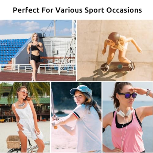 Image of PALAY Summer Arm Sleeves Extra Long Arm Sleeve with Hand Protection Nylon Cool Silk UPF 50+ Sun Protection Arm Sleeve Breathable Summer Arm Sleeves for Driving, Cycling, Gardening