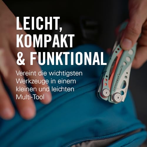 Leatherman Skeletool RX - Notfall-Multi-Tool mit gezahnter Klinge und Glasbrecher - Ersthelfer, Sanitäter - Edelstahl