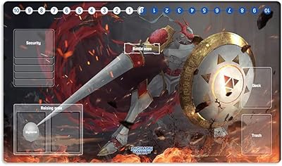 New Mlikemat DTCG Duel Playmat Digimon Dukemon Anime Trading Card Game Mat Pad Card Zones + Free Bag