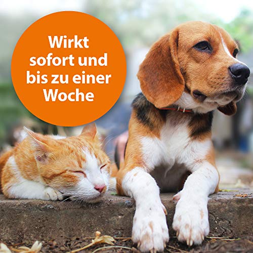 Zum Einstreuen in das Fell