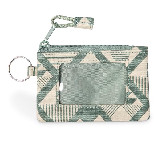 Image of KAVU Stirling Double Sided Slim Cotton Canvas Zip Wallet