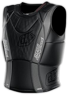 Troy Lee Designs 3900 Ultra Protective Heavyweight Vest Solid (Large, Black)