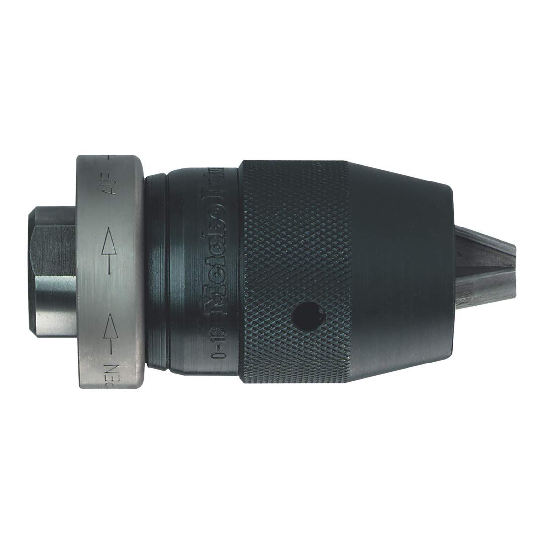 Metabo 636217000 uchwyt szybkomocujący Futuro Top 10 mm, B 12, czarny