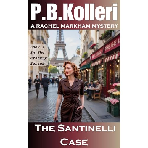 The Santinelli Case Audiolibro Por PB Kolleri arte de portada