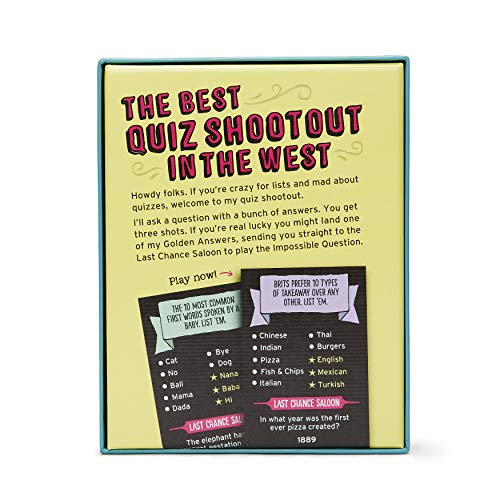 Mr Listers Quiz Shootout Quick Fire Party Trivia Game By Big Potato - vue 3