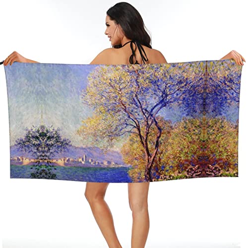 Koolr Abstract Nature Landscape Printing Bath Towels Beach Towel High Absorbent Quick-Dry,For Bathroom,Pool,Gym,Yoga,Camp #TOP6