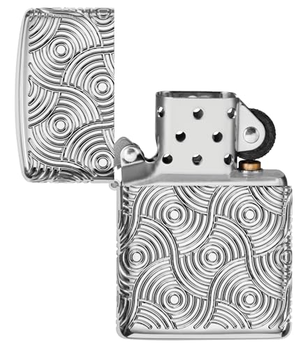 Encendedor Zippo Armor High Polish Chrome metálico miniatura 4