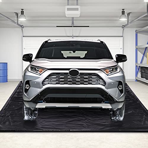 JDGG Waterproof Garage Floor Mat for Under Car, 7'9