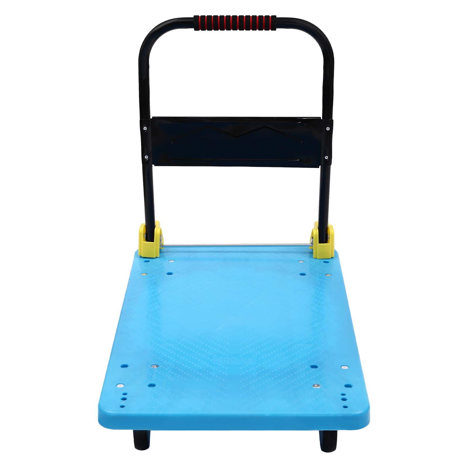 Carrello da trasporto pieghevole Carrello con piattaforma da 400 kg ausilio al trasporto con ruote carrello portapacchi per carichi pesanti carrello pieghevole