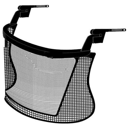 Écran facial maille de nylon Jackson Safety 16800 pour travaux forestiers et extérieurs