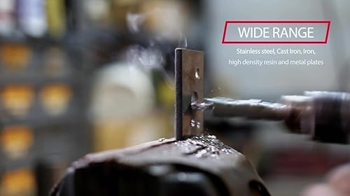 Miniatura 8 de Drill America CTH broca de copa con punta de carburo (58 pulgada - 4 pulgadas, 316 pulgada - corte de 1 pulgada de profundidad), acabado brillante,