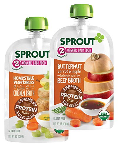 sprout baby food pouches
