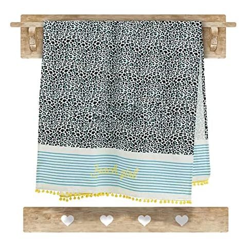 Lovely Shabby Fouta Peshtemal Turquesa Cover