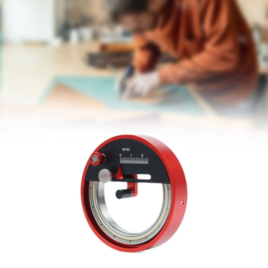Circular Herramienta para Corte de Papel Dispositivo con Caja de Almacenamiento Aleación de Aluminio y Eje de Acero Adecuada para Proyectos