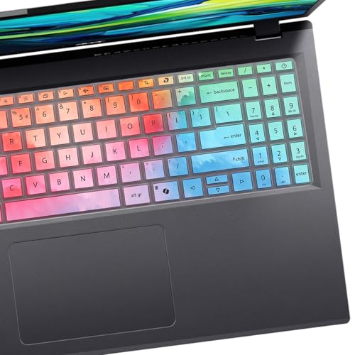Protector de Teclado para Acer Aspire 15 A15 US Layout miniatura 5
