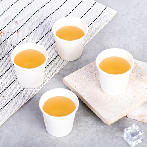 Mini Gobelets à Café Jetables 60ml Etanches pour Expresso et Eau - 4