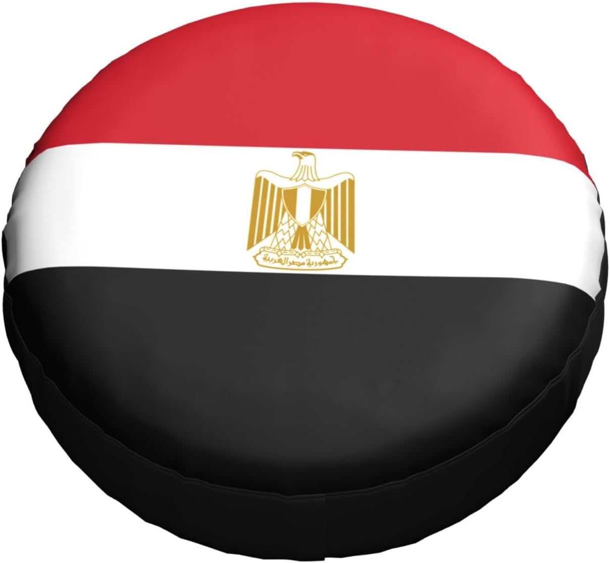 Egyptian Flag Print Tire Cover Universal Spare Wheel for Trailer Rv SUV Truck Camper Travel Accessories