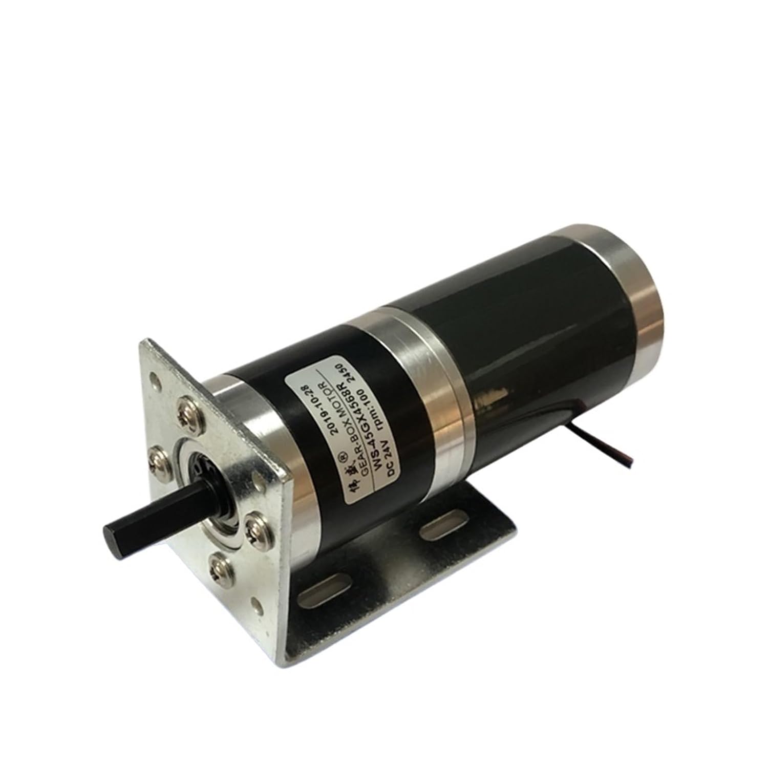 1pc 45 Mm Machine of Decelerate of Planet of Gear Reduction Motor 12 V / 24 V 8 Mm Diameter of Axle Miniature Speed Regulating