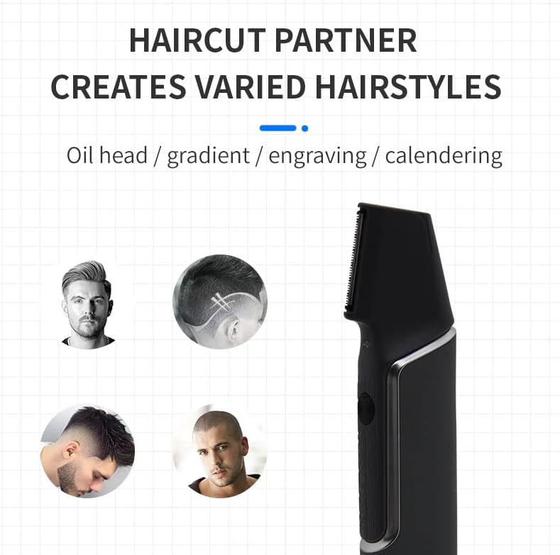 Electric Body Hair Trimmer for Men Waterproof Groin Trimmer, Ball