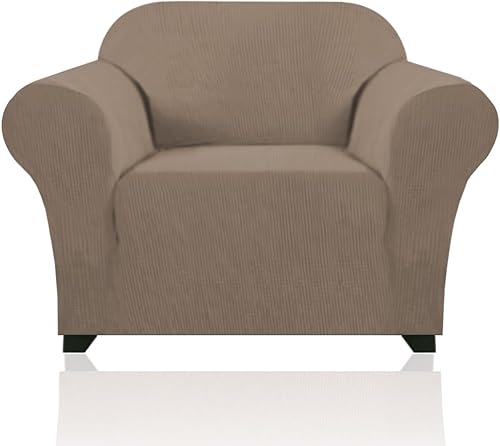 Miniatura 60 de PrinceDeco Funda elástica para sofá de 3 cojines, protector de muebles con parte inferior elástica antideslizante, apta para perros (sofá, azul Azul