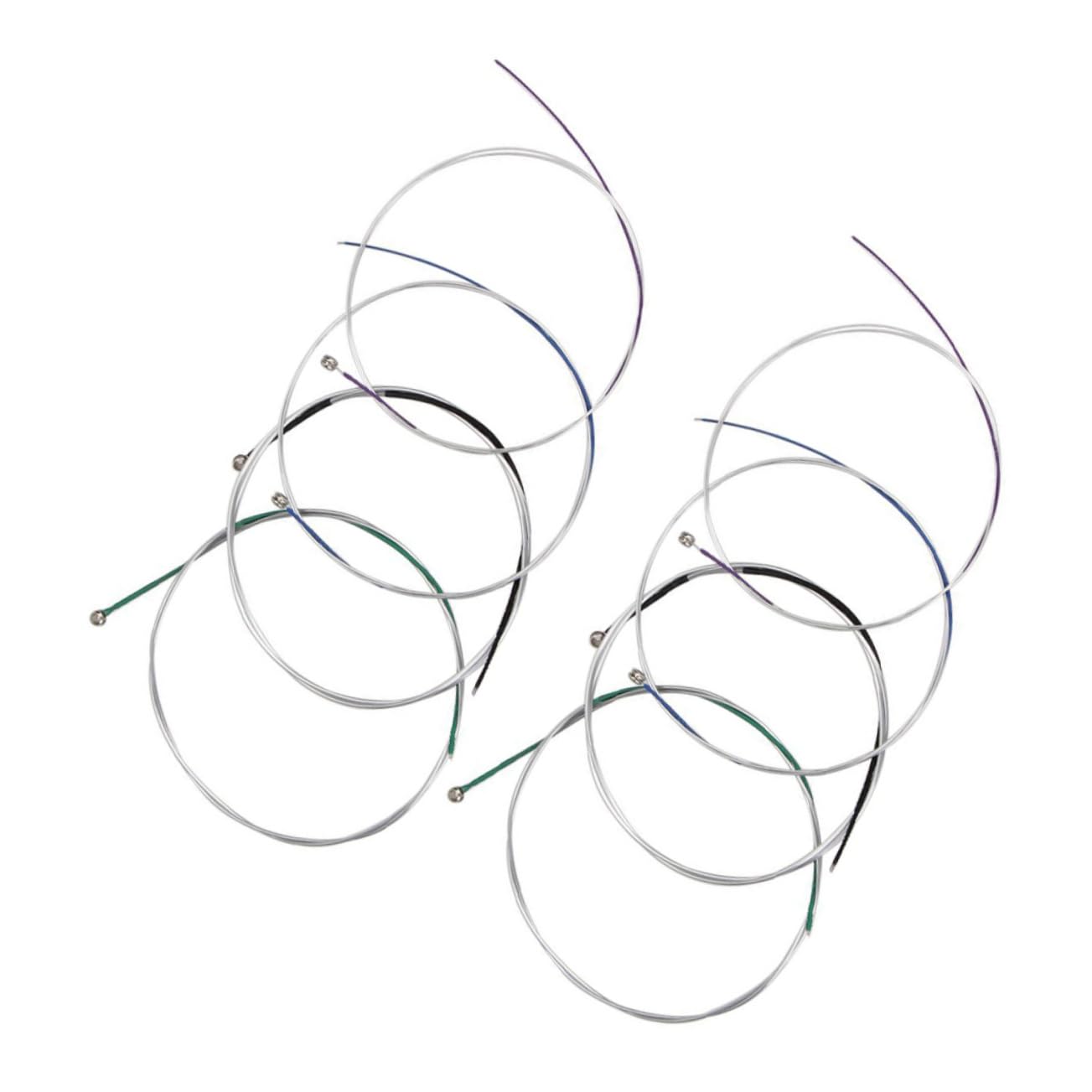 Abaodam Beginner's Violin Strings Set 8pcs Full Set 4/4 Size Sound for Violin Players