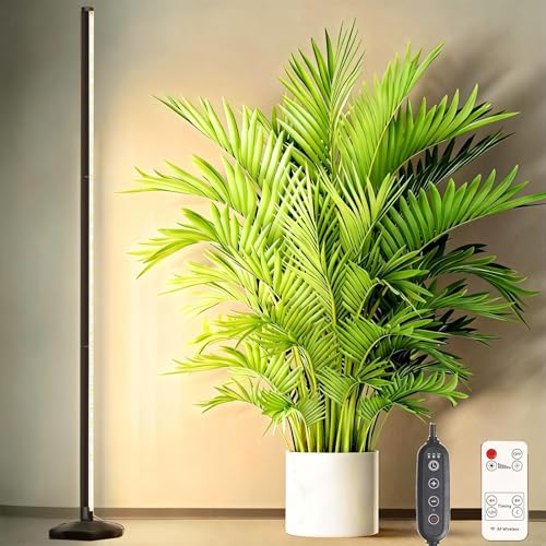 スタンド式植物育成ライト、広照射＆調光可能、フルスペクトルフロアライト (100cm)