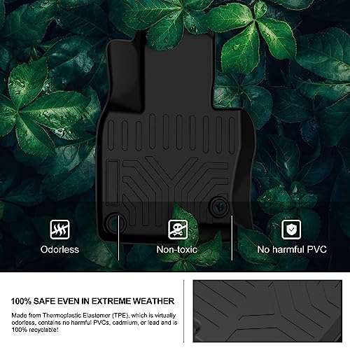 Kiwi Master Floor Mats Compatible For 2017-2023 Mazda Cx-5 Accessories All Weather Mat Liners Front Rear 2 Row Seat Tpe Slush Liner Black #TOP3