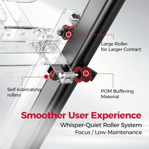 Image of FEIERDUN 2-in-1 Leg Press Hack Squat Machine Combo, Home Gym Leg Equipment | Zero-Maintenance Roller System, 5+6 Adjustable Angles, 45-Degree, with Weight Storage, Full ROM for Quads, Hamstrings, Glutes